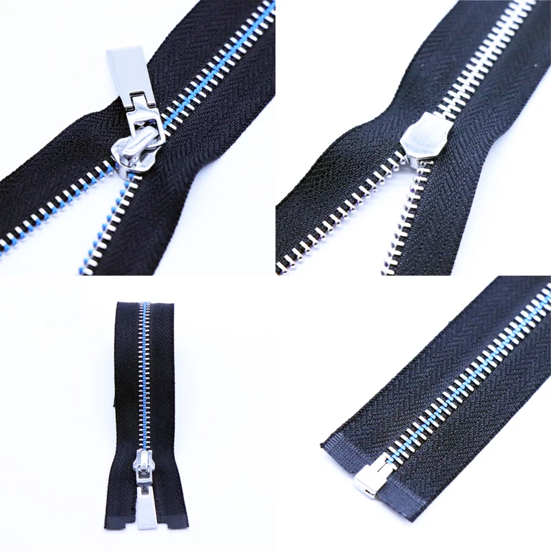 
metal zipper Y Teeth 5# black strong durable tape colorful teeth 