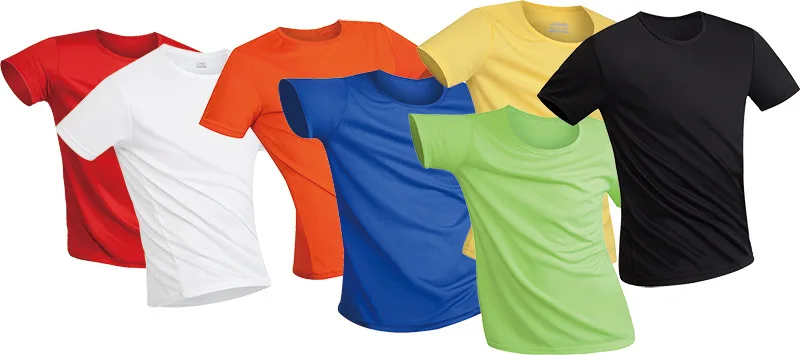 Anti Sweat T Shirt Sweat Proof Shirt Blank Printed T-shirts Water Proof Running Cheap Price Polyester Breathable Quick Dry Mens