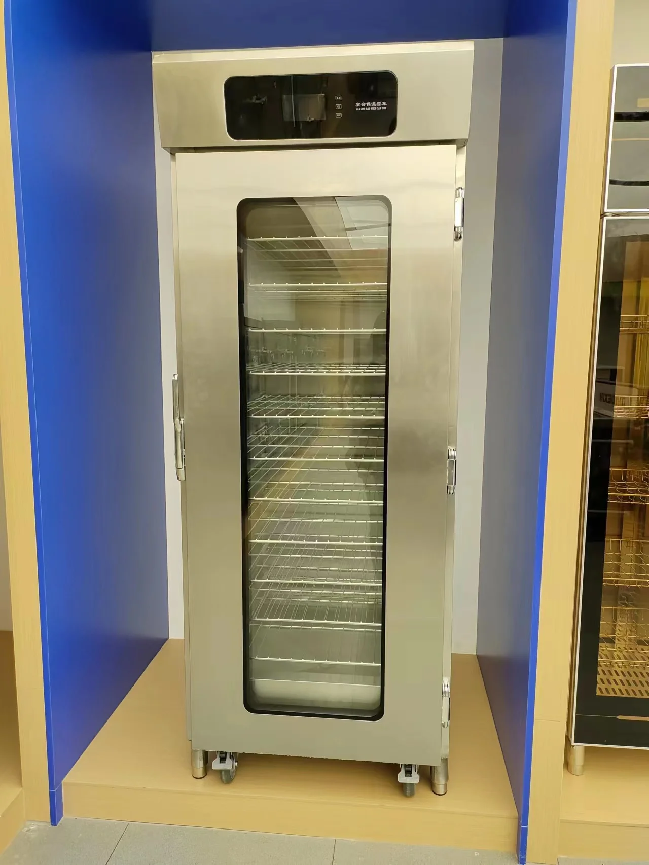 RTK Factory Direct Price Hotel Banquet Food Warmer Trolley Glass Door Mobile Food Warmer Trolley