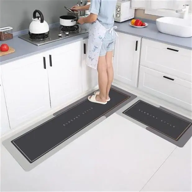 Custom Home Decor Comfort Foam Mats Kitchen Rugs Non slip and Floor