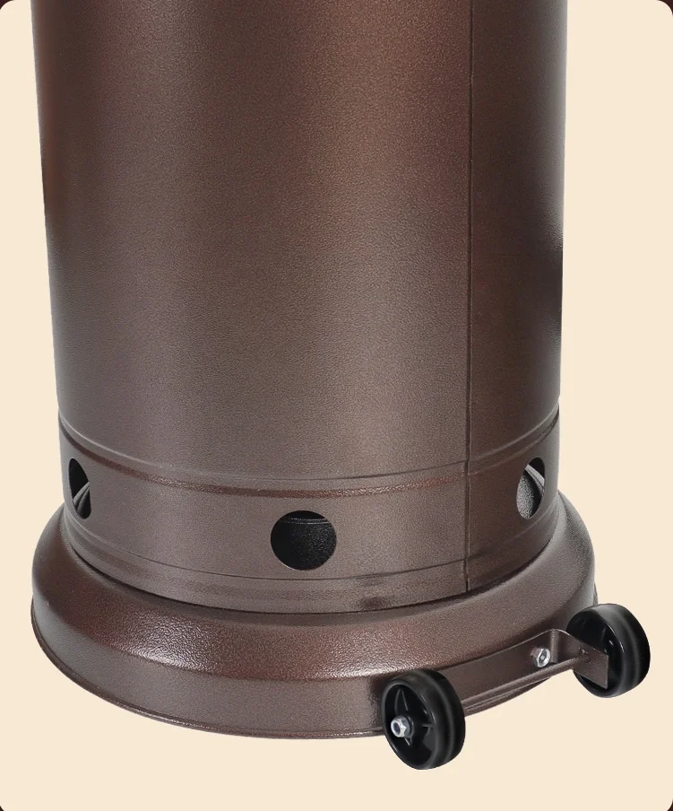 High Efficiency Floor Standing Patio Heaters gas stainless steel outdoor gas heater