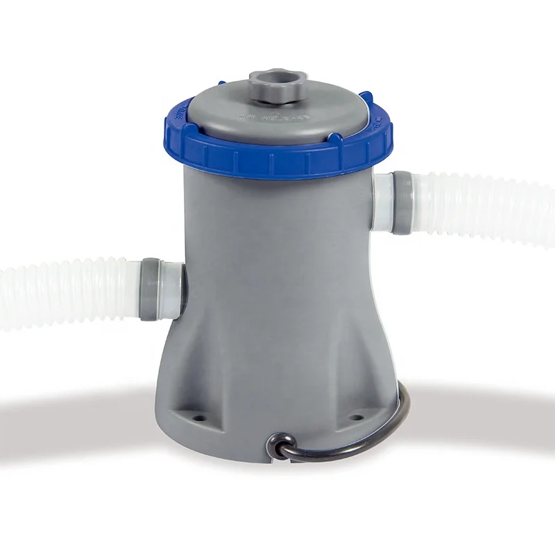 330 GAL Clear Cartridge Filter Pump for Above Ground  Pools Electric Filter Pump