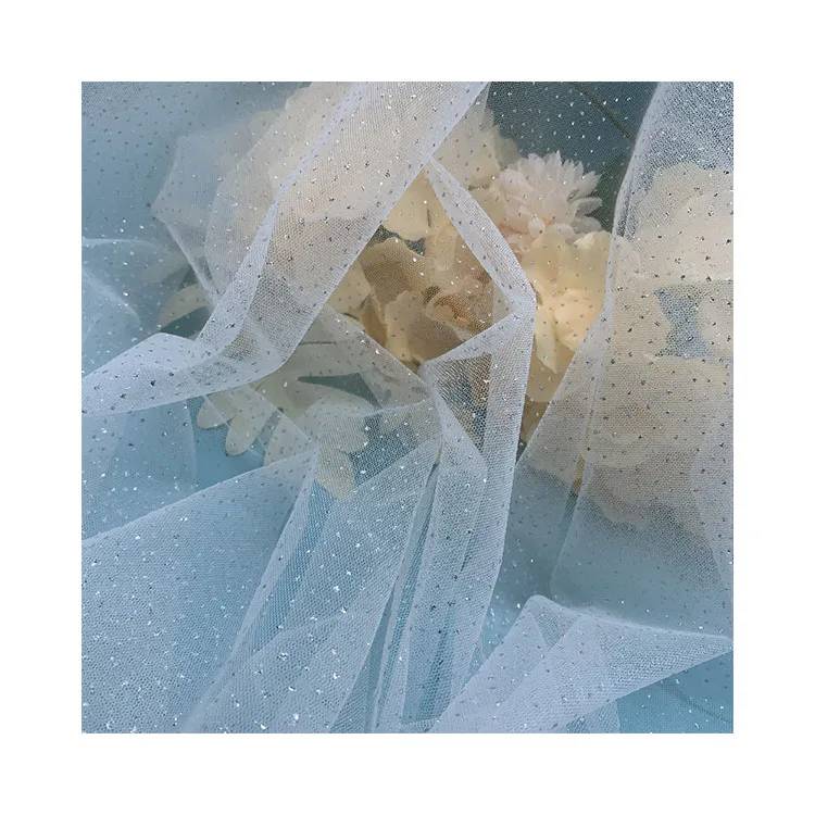 Wedding Dress Evening Dress France Net Lace Design Net Fabrics Fabric Cloths