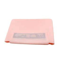 Wholesale Soft Pink Travel Silicone Beauty Makeup Brush Pouch Cosmetic Bag Case with Magnetic for Women