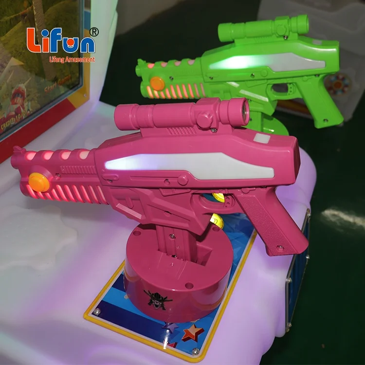 Factory Wholesale Lifang Transformer Design Coin Operated Arcade Shooting Game Kids Indoor Game Machine For Sale