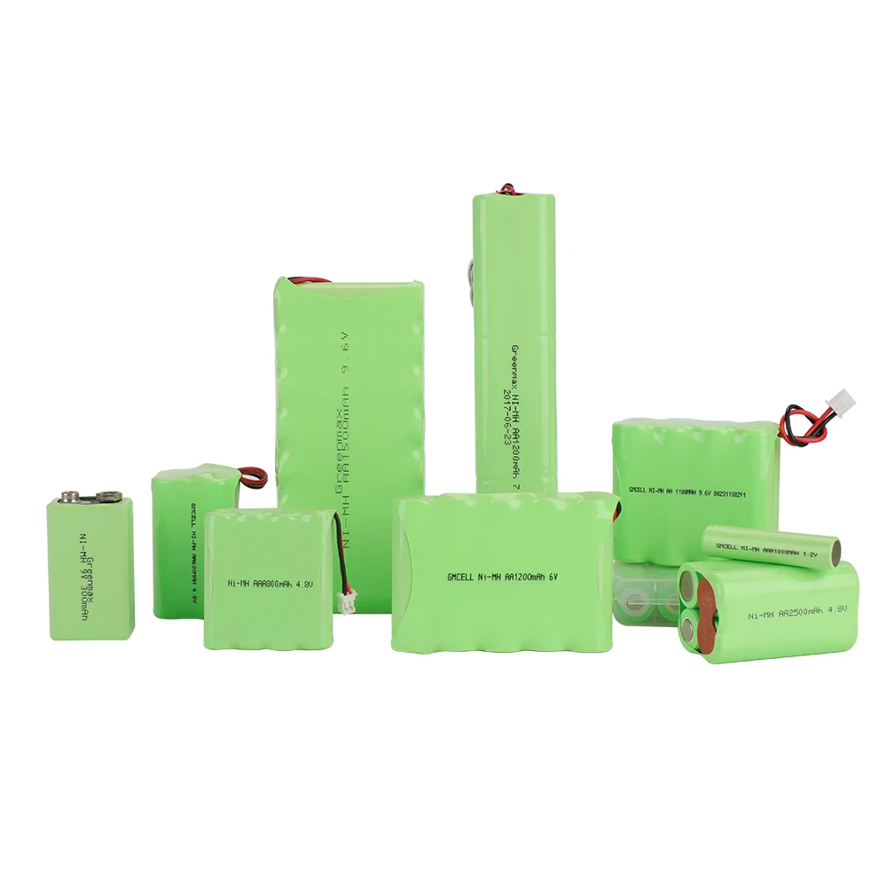 4.8v 1500mah Aa Ni-mh Battery Pack Aa1500mah