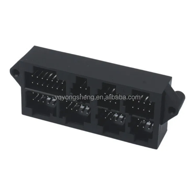 yongsheng manufactured male motorcycle parts automotive 66pin ECU connector