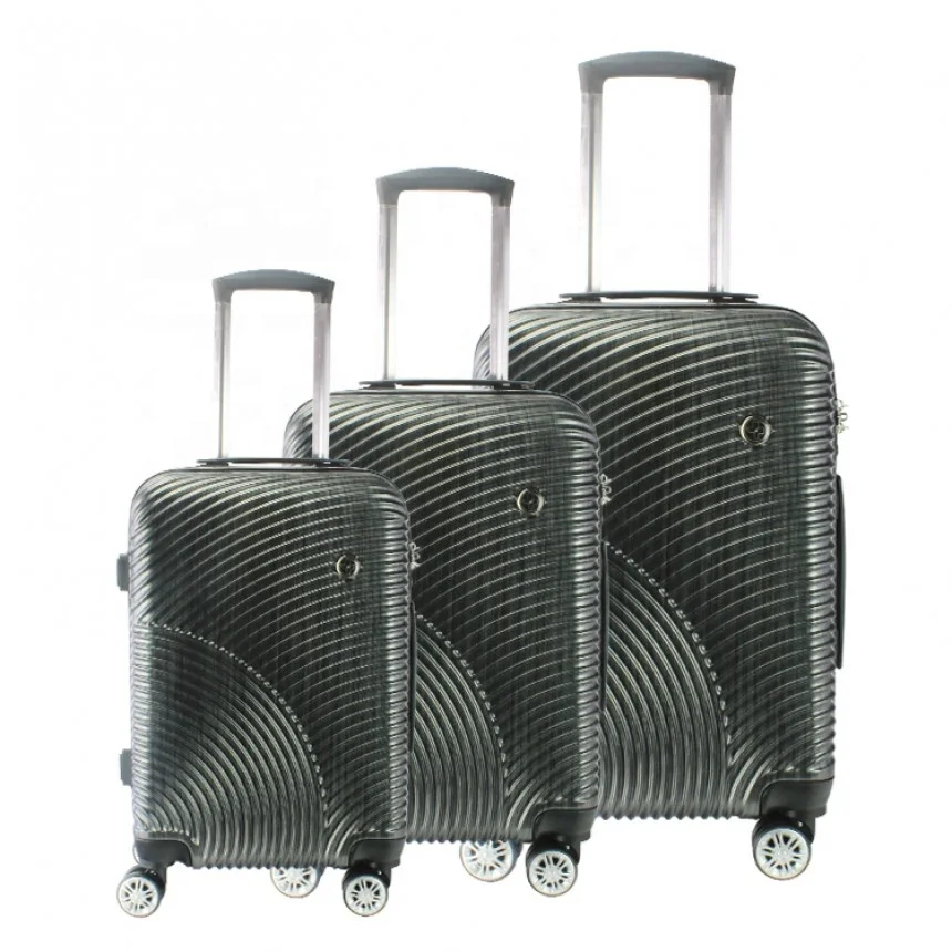 promotional selected logo printing low MOQ ABS PC 20 24 28 INCH travelling luggage European Market voyage trolley luggage case