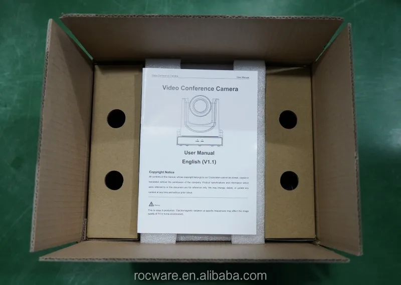  Rocware RC25 pro AV 1080P @ 60fps USB2.0 PTZ Full HD камера для видеоконференций и встреч подходит skype