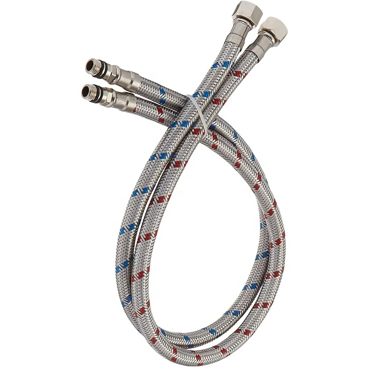 
cUPC braided stainless steel flexible faucet connector kitchen faucet connector hose faucet hose 