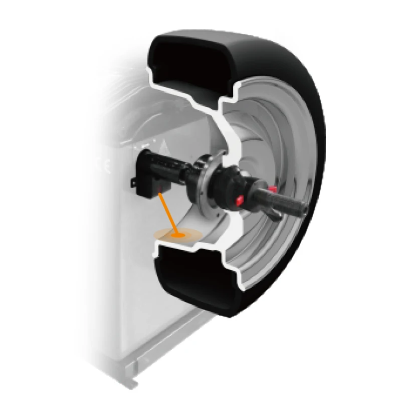 JA-B02 Self-Calibrating Computer Automatic Tire balance Car Wheel Balancing Machine Wheel Balancer