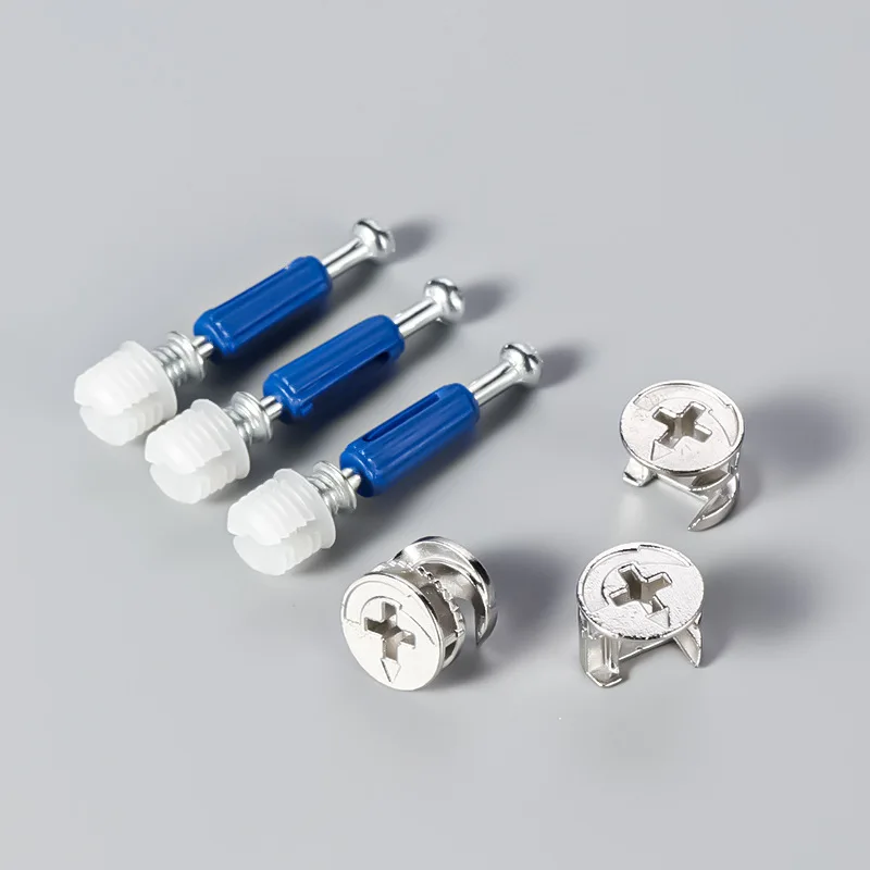 wood cabinet hardware Furniture Hardware Cabinet Mini fix Cam Screws Connecting Bolt Board Connector