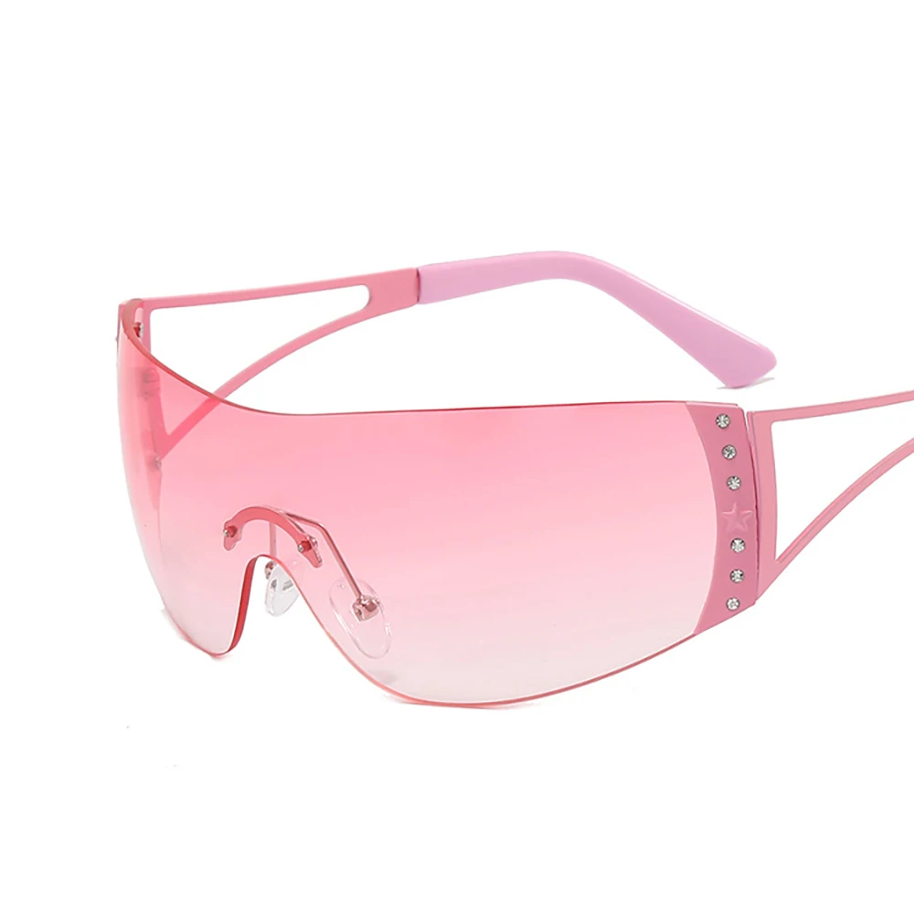 2024 New driving network red fashion polarizing sunglasses opposite sex sunglasses personality UV protection glasses