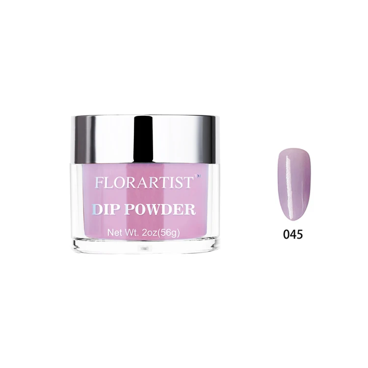 Wholesale 3 in 1 Color Match Dark Blue Glitter Acrylic Nail Dip Powder Wholesale With Nail Polish