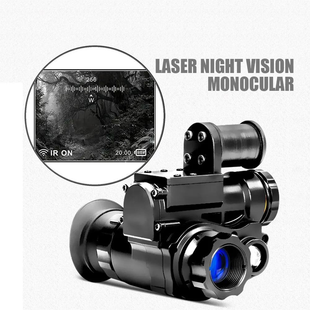 NVG10 монокулярный прицел ночного видения Wi-Fi охота цифровой шлем ночное видение Googles с дальностью обзора 200 м/656 футов