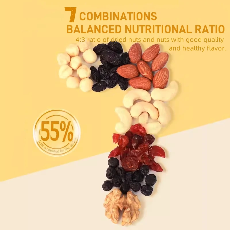 Daily nuts snacks almond cashew raisin Mixed nuts