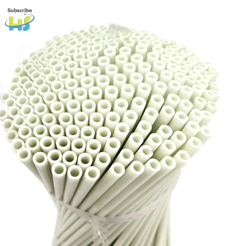 Pultrusion Round Durable Solid Fiberglass Rod Frp Stick Grp Fiberglass Rods Pultrusion Round Rod Bag Fixing