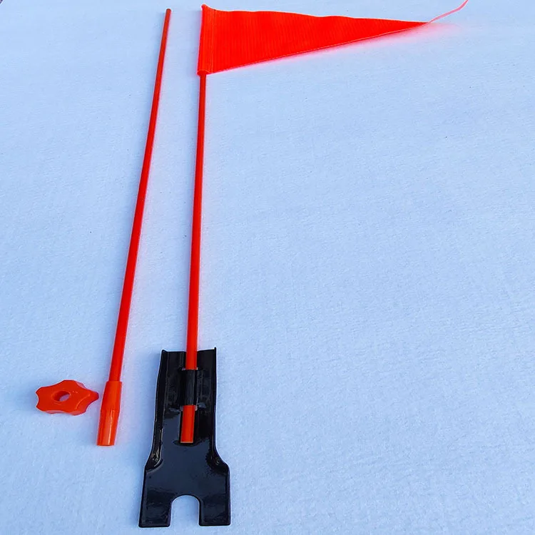 High Quality Stay safe and visible with our premium custom bicycle flags top-notch quality  bike flag