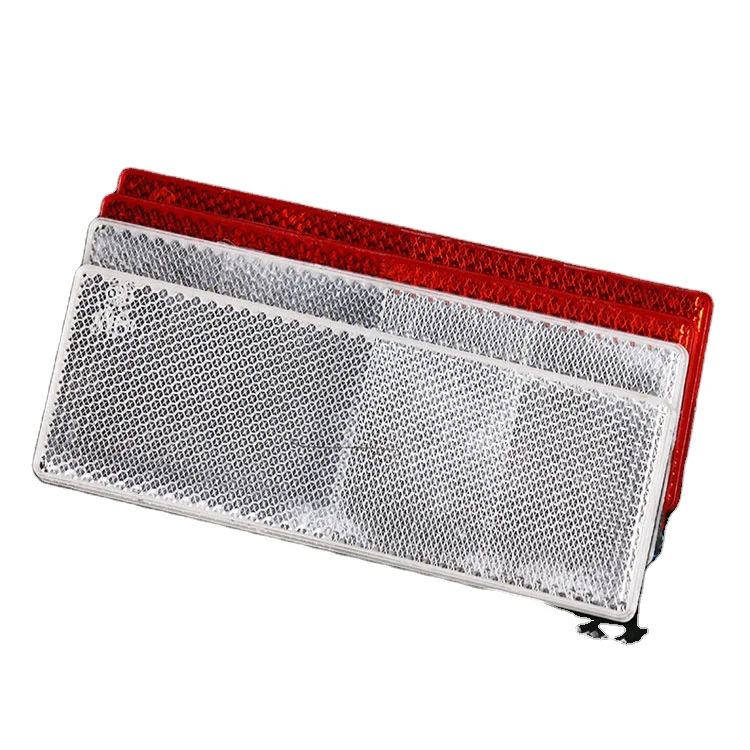 Reflective Plate Sticker Car Plastic Reflective Reflector Night Waterproof Adhesive IP68 Hazard Warning Reflective Tapes