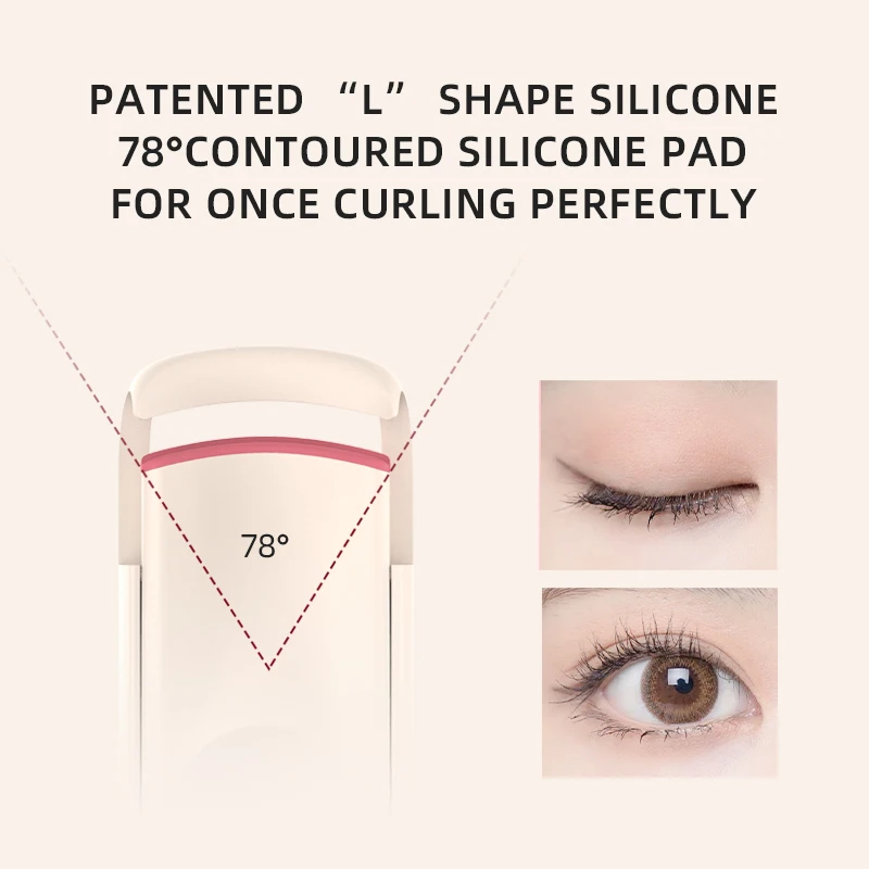 Nicemay Newest Last longer  Theory-silicone Red Color change To White Heated Electric Eyelash Clip
