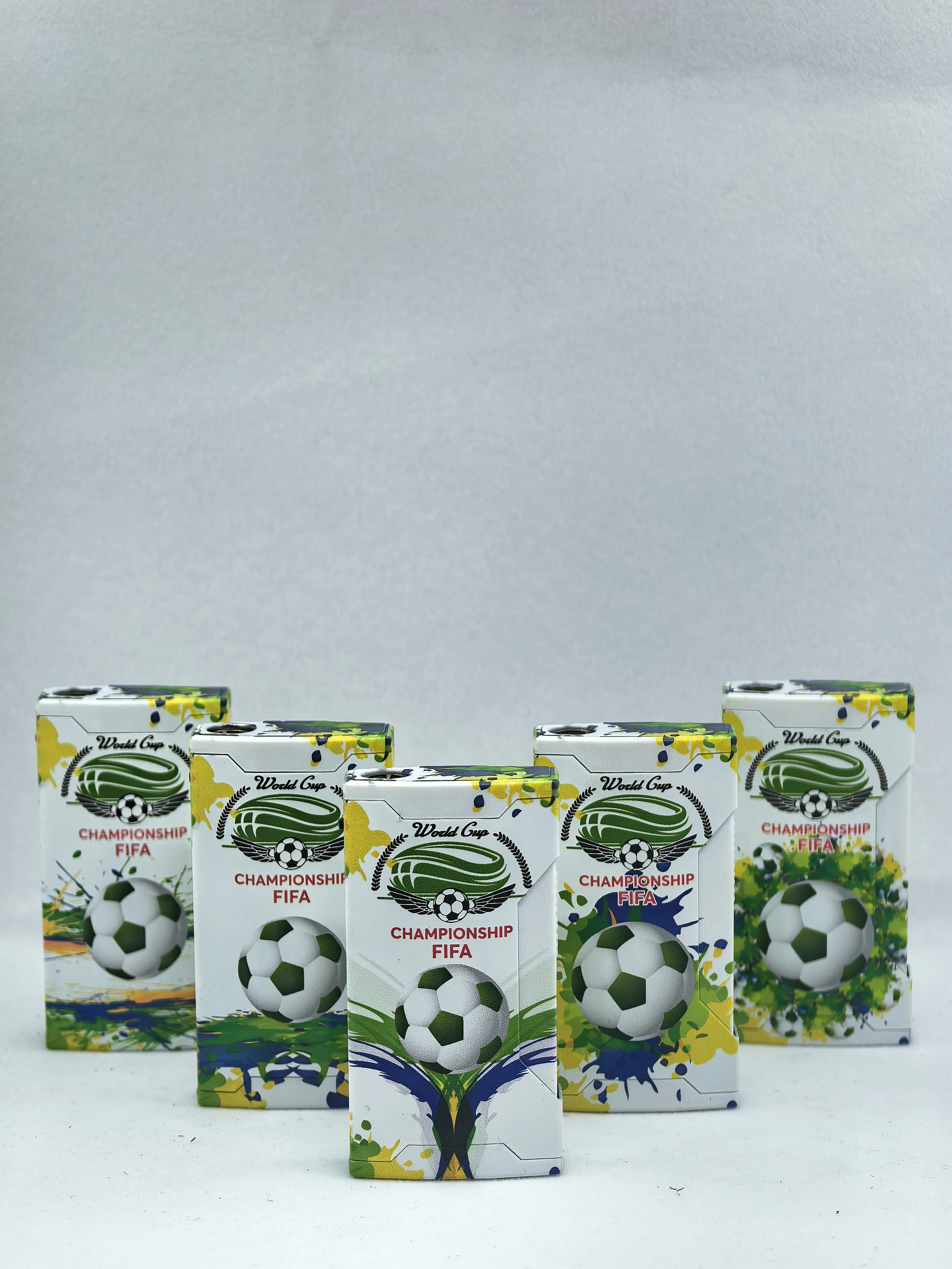 metal cover jet torch flame electric refillable color spray cigarette lighter