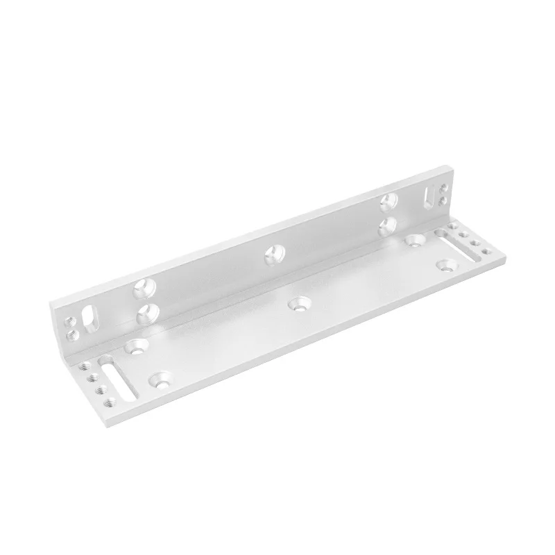 180kg High Strength Aluminum L type Electromagnetic Lock  Bracket