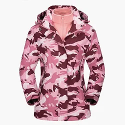 high quality  3 in 1  snow ski jacket water resistant snowboard detachable polar fleece winter parka outdoor hiking coat
