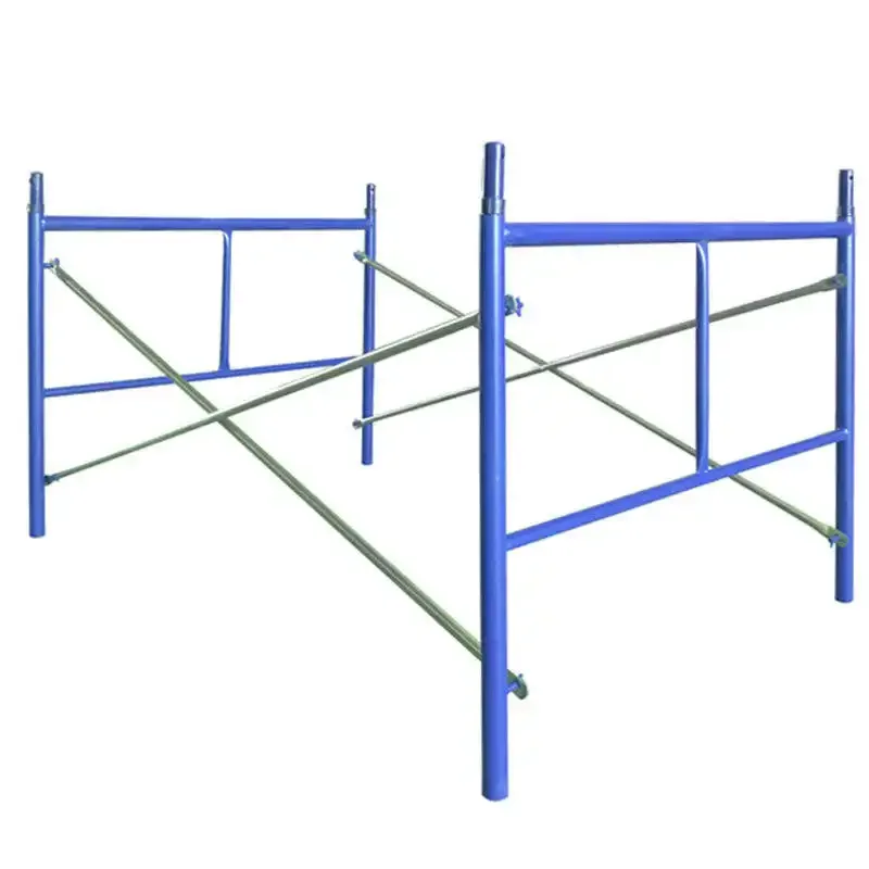 Long Life Using Construction Building Steel Adjust Scaffold Ladder narrow Frame Scaffolding For Sale