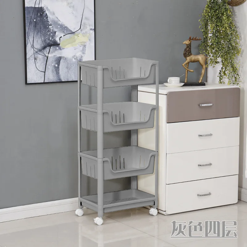 Тележка для хранения с ручкой 3/4/5