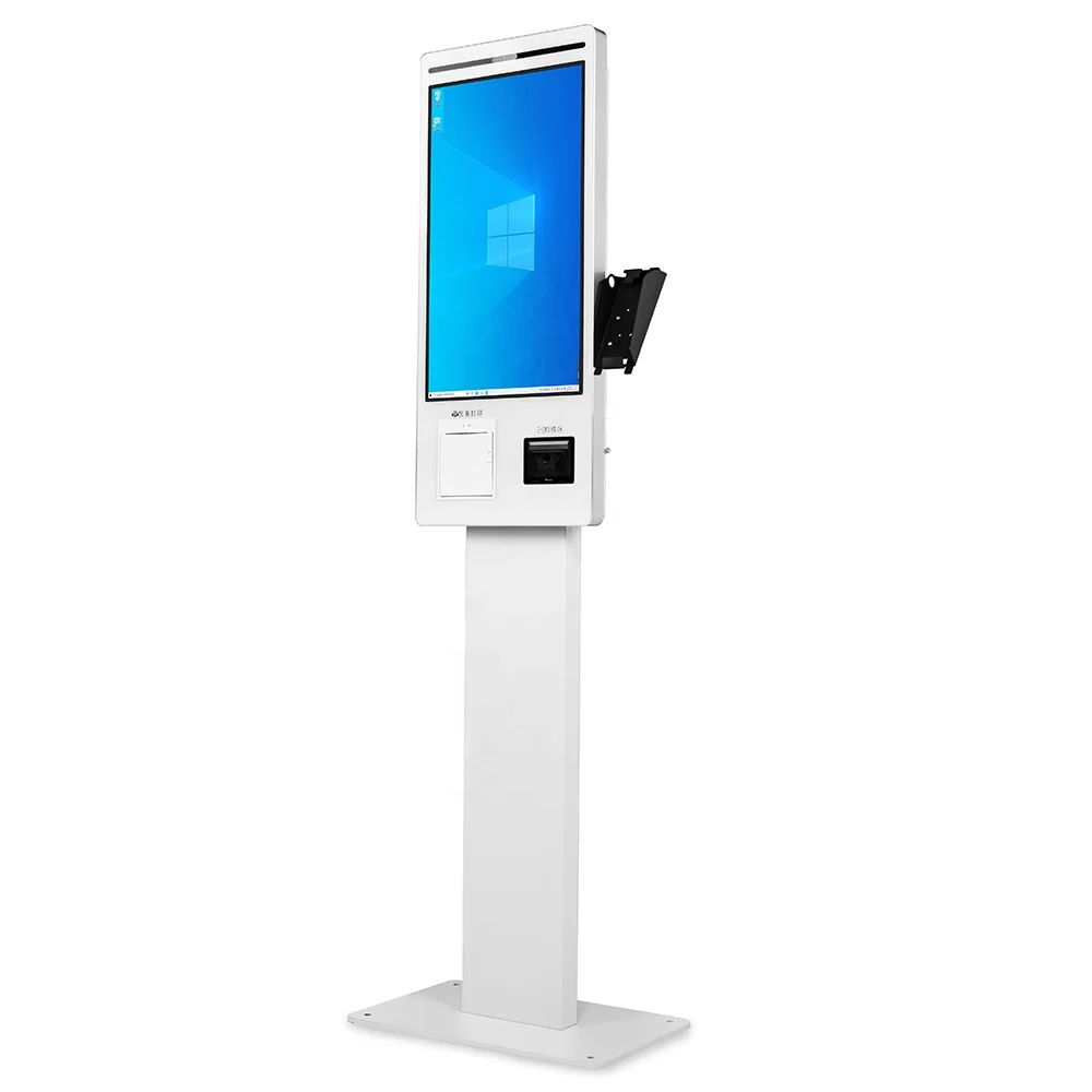 Stand on floor 24 inch window Self Payment Kiosks WIFI USB wall mount All in one PC