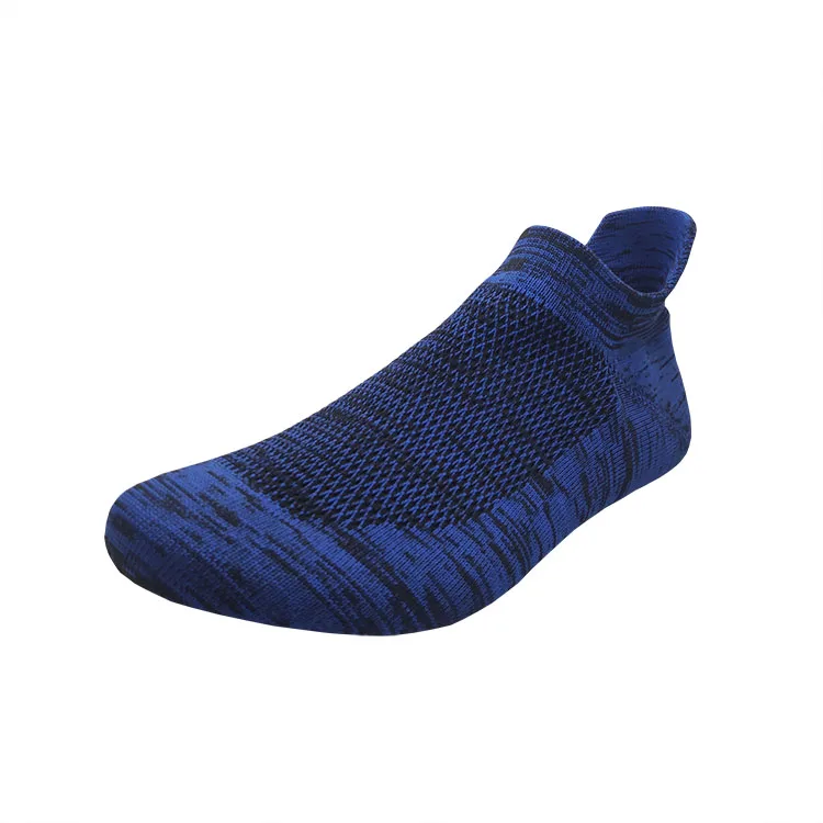 Hot good quality fashion flying woven sock casual men socks shoes upper