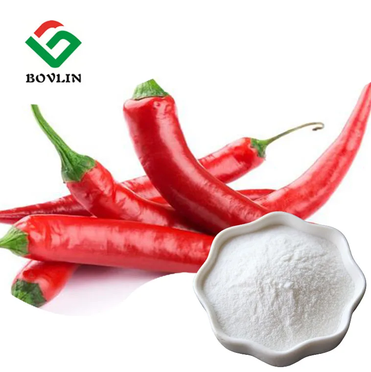 Manufacturer Supply Natural Cayenne Pepper Extract Pure Capsaicin Powder in Bulk