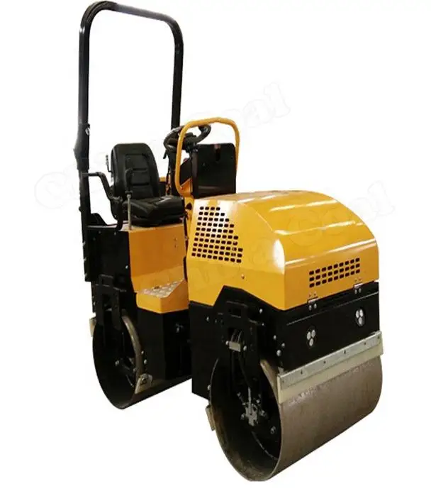 Professional Factory Price 1000kg Small Ride on Vibratory Road Roller For Sale