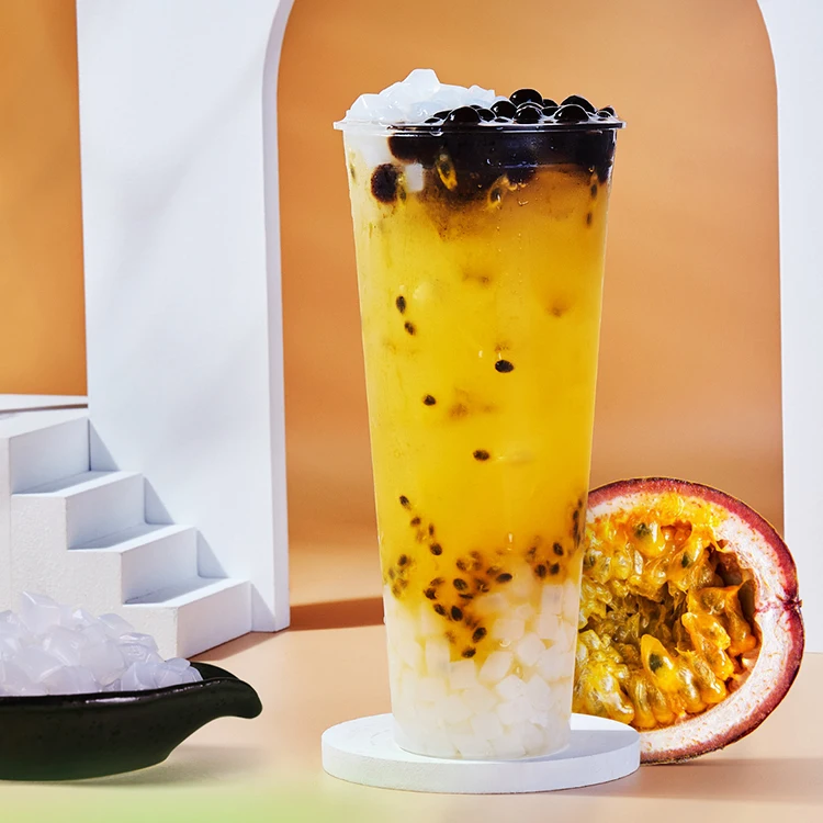 Горячая распродажа! Пузырьковый чай с ингредиентами Nata De Coco для фруктового чая кокосового желе и
