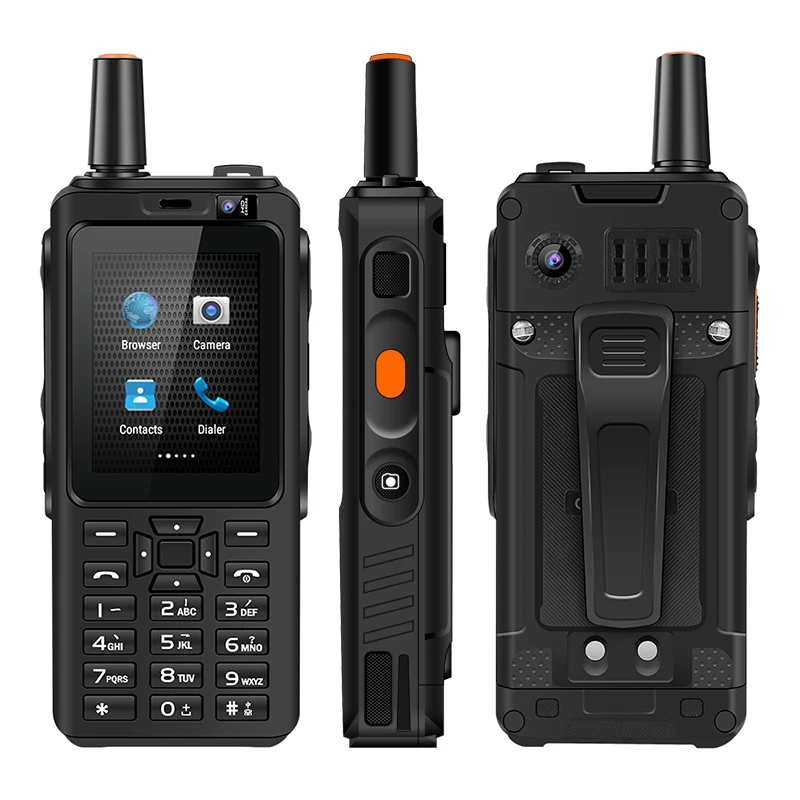 F40 + POC функциональный 2 4 дюймовый сенсорный экран Android Zello радио PTT клавиатура мобильный телефон с