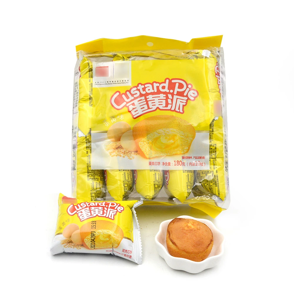 Китайская еда для завтрака яичный желток кондитерский