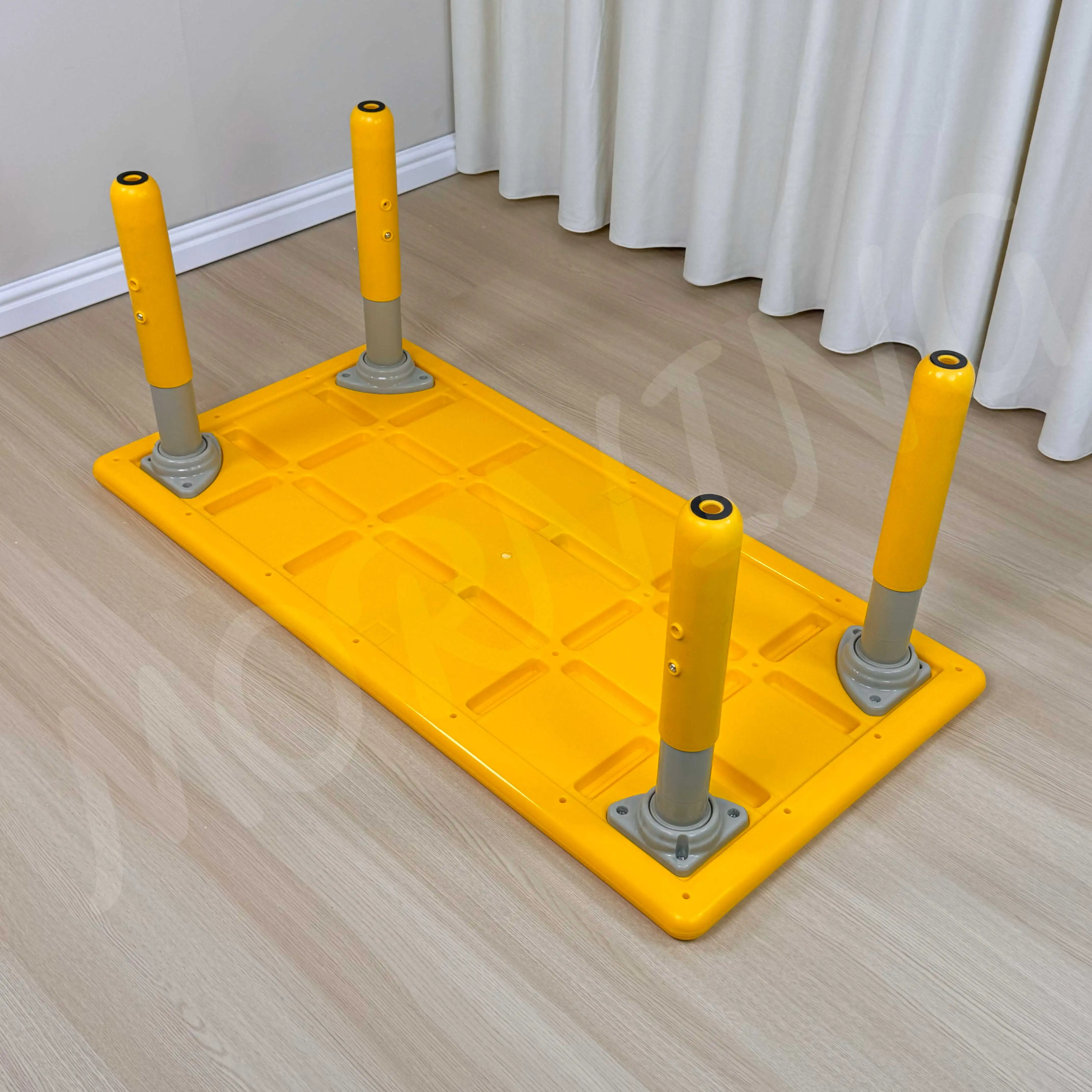 Best Selling Plastic Rectangle Table with Lift-up Leg Modern Design Style for School Kindergarten Daycare Living Room Dining