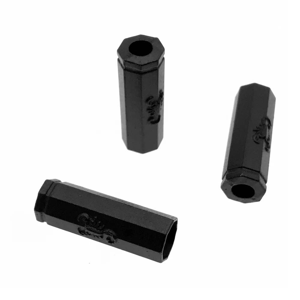 Black Color Plastic Paracord Cord Lock Clamp 2 Hole Toggle Clip Stopper Shoelace Cord Buckles Cord Lanyard Parts