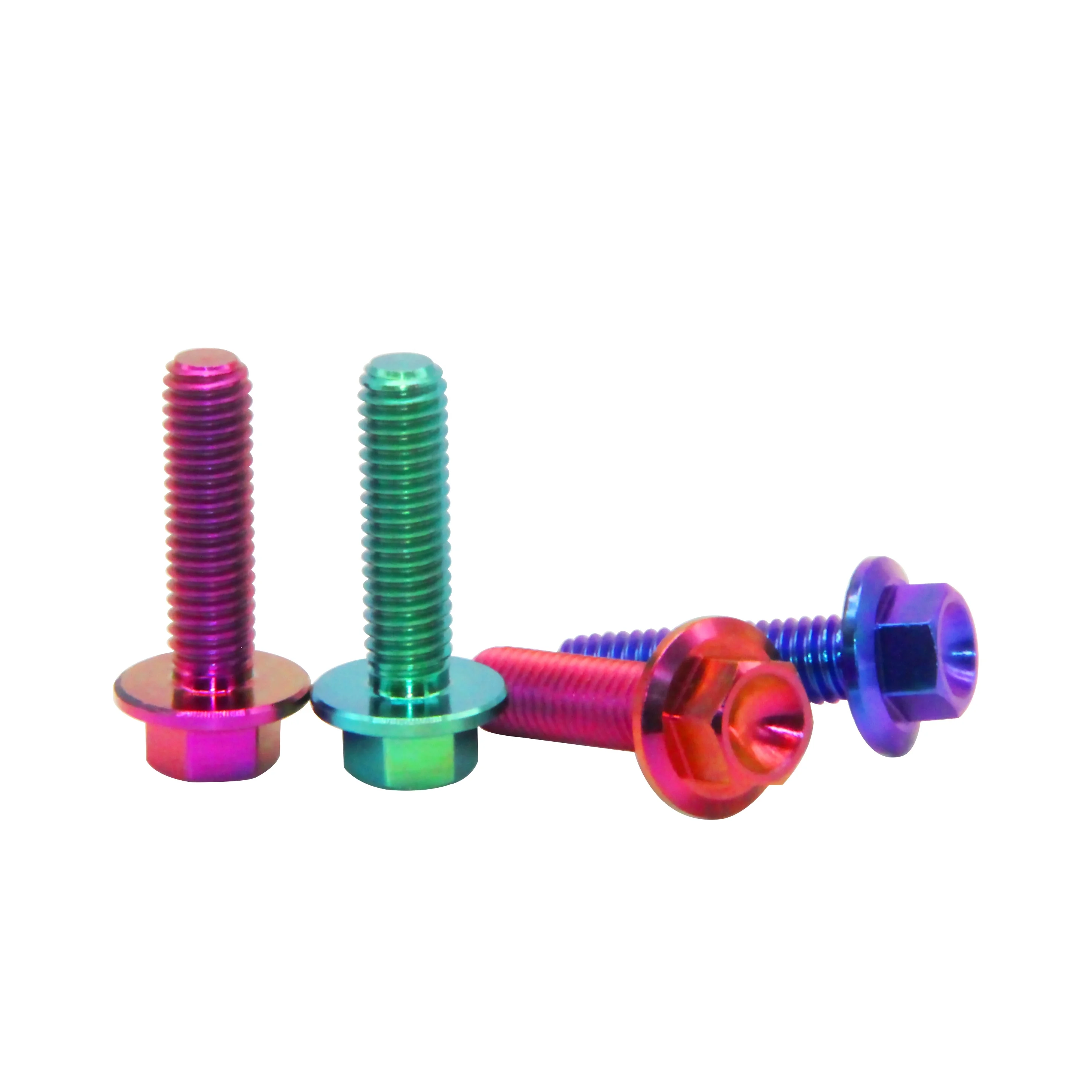 Hot selling anodized titanium bolts motorcycle bolt gr5