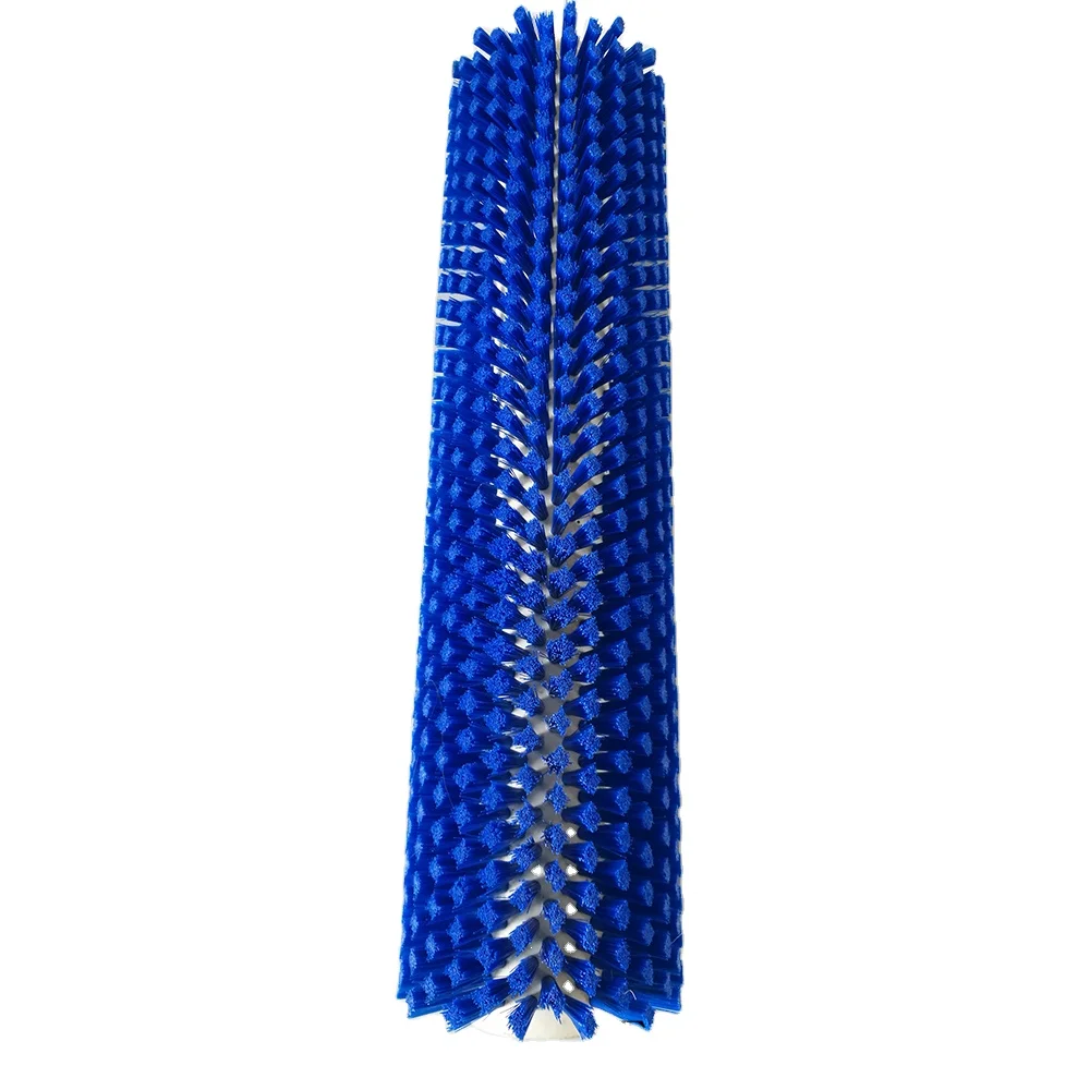 Fully Covered Trommel Tube Brooms and Tufted Replacement Brushes for Sweeper