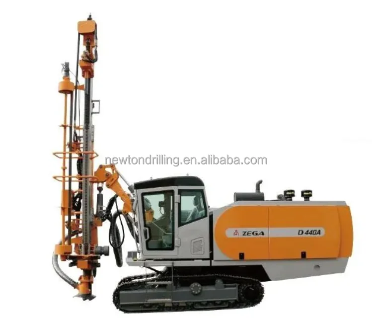 ZEGA D440 421 422 Copper Open Pit Blasting Holes Mining Integrated Surface DTH Drilling Rig for Ircon Ore Site