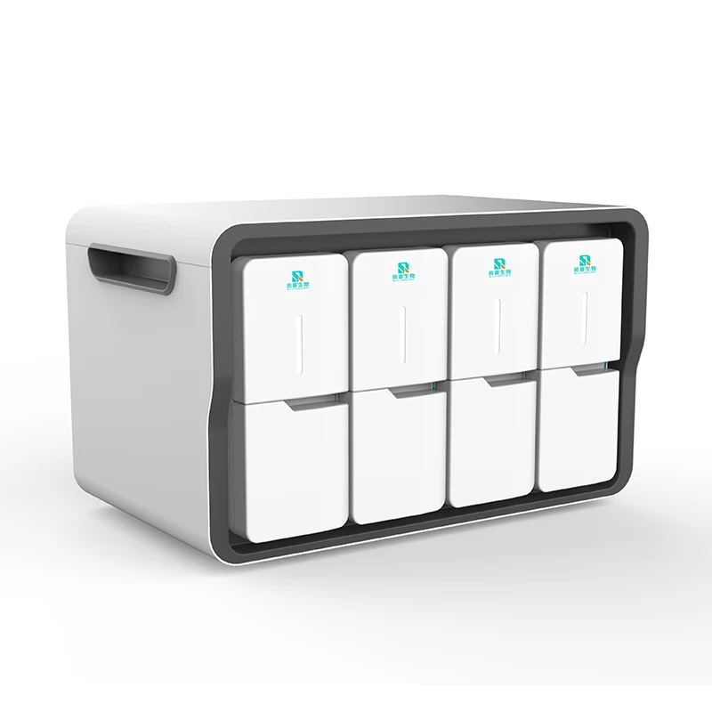 4 Channels Polymerase Chain Reaction PCR Machine microfluidic Quantitative PCR System Fluorescent Real Time PCR