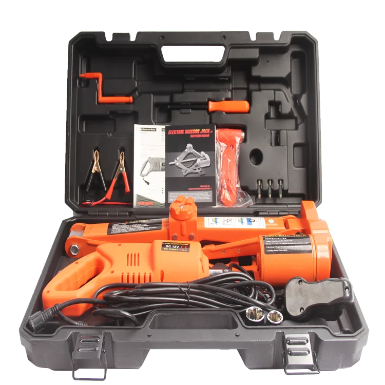 
Belton Hydraulic Jack Electricity Tool Set & DC 12V Wheel Impact Electric Wrench 