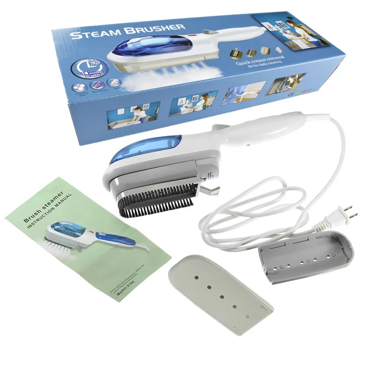Factory Wholesale Cheapest 800w Portable Fabric Steam Iron Handheld Travel Garment Clothes Steamer LK603