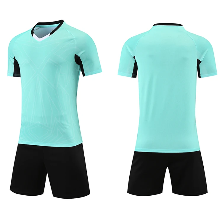 Wholesale football uniform set custom bulk custom soccer jerseys Sublimation Printing Football Jersey Blank uniform team shirt