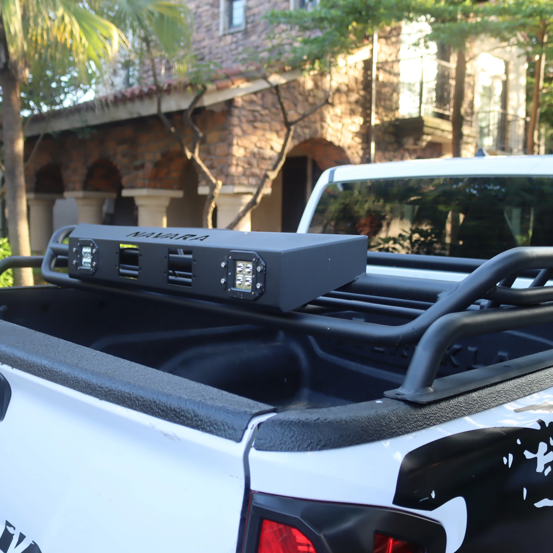 High quality Pickup Truck bed roof rack iron For Nissan navara 2012~on