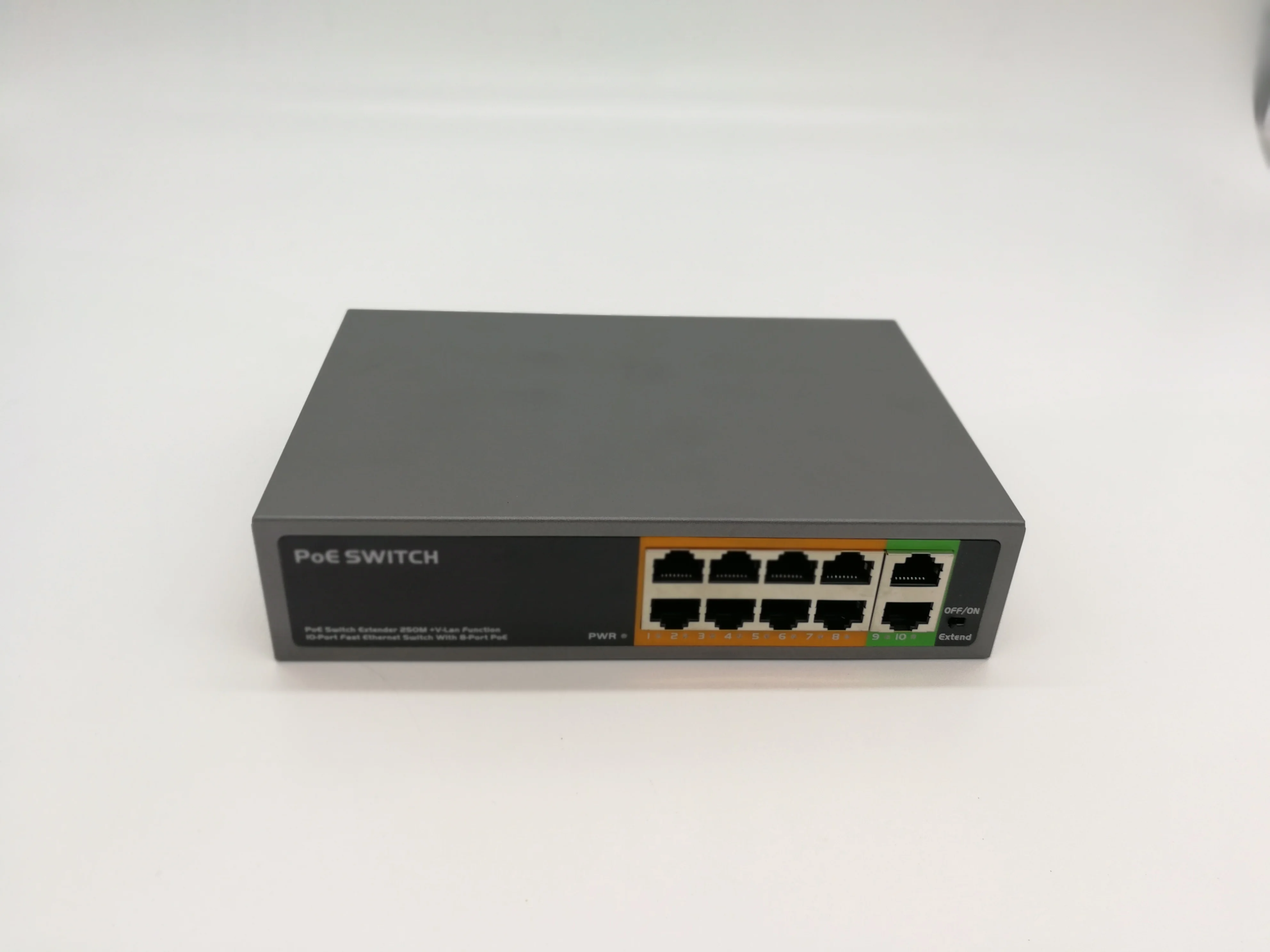 8CH PoE коммутатор 8-портовый ethernet для