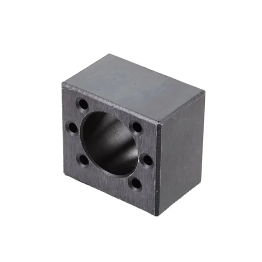 KETE MGS NH Series heavy hardness Ball Screw Bracket Nut Holder For Lead Screw