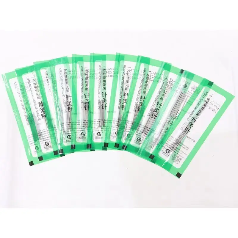 500pcs Chinese Medicine Acupuncture Needles Stainless Steel Painless needle Sliver handle