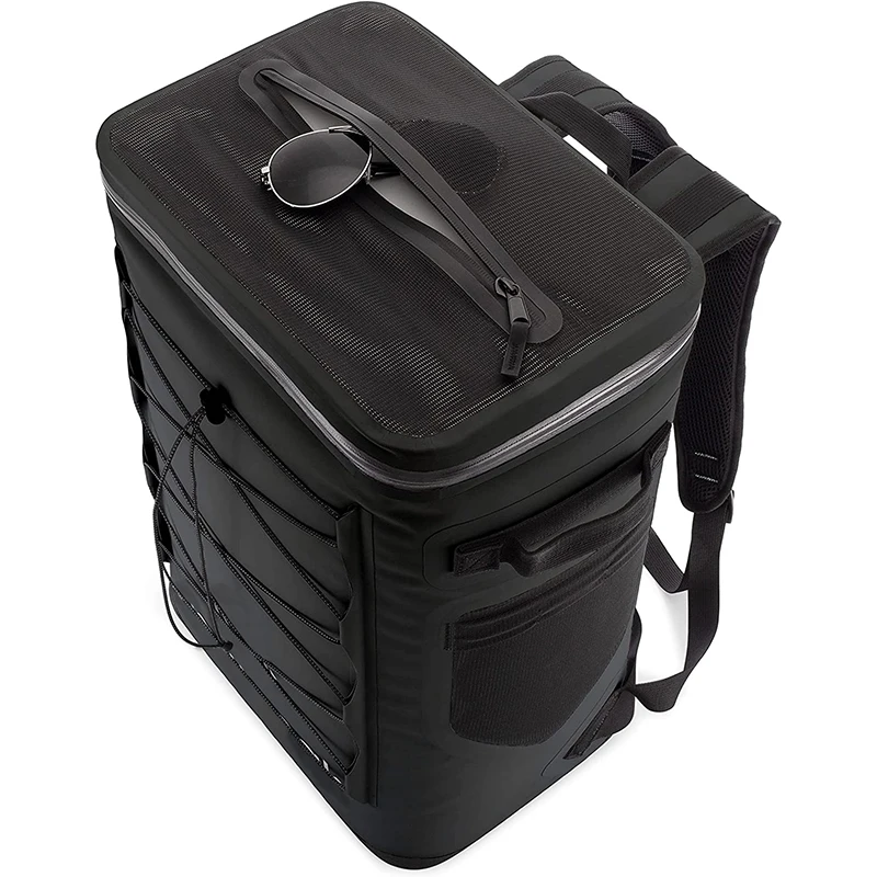 Hot Selling Insulated Backpack Cooler Holds 24 Or 35 Cans For 72 Hours Lunch Bag Soft Sided Cooler Backpack